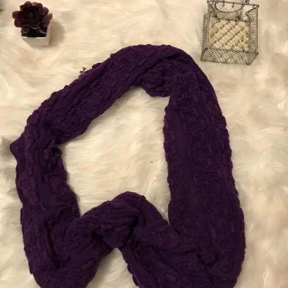 🔥 stylish  infinity scarf - purple 🔥 - Picture 2 of 5